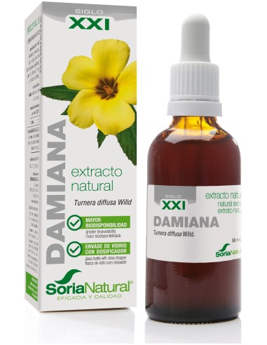 Extracto Damiana Xxi 50 Ml Soria Natural