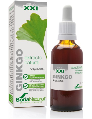 Extracto Ginkgo 50 Ml Xxi Soria Natural