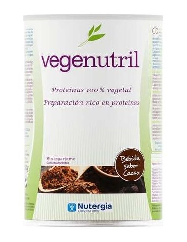 Nutergia Vegenutril Boisson Cacao Pot De 300G