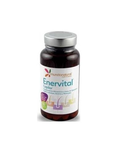 Mundo Natural Enervital Capilar 60 Caps