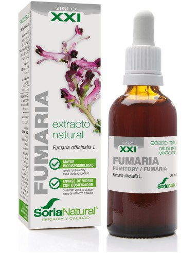 Extracto Fumaria Xxi 50 Ml Soria Natural