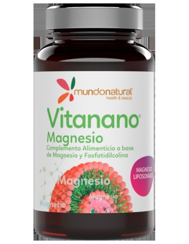 Mundonatural Vitanano Magnesio Liposomado 30Caps