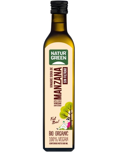 Naturgreen Vinagre De Sidra De Manzana Sin Filtrar Bio 500Ml