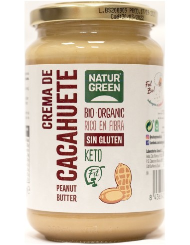 Naturgreen Crema De Cacahuete Bio 330G