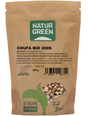 Naturgreen Chufa Repelada Bio 200G