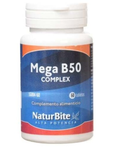 Naturbite Mega B50 Compplex 60Comp