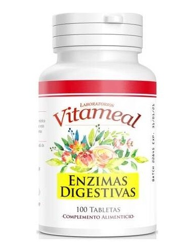 Vitameal Enzimas Digestivas Plus 100Caps