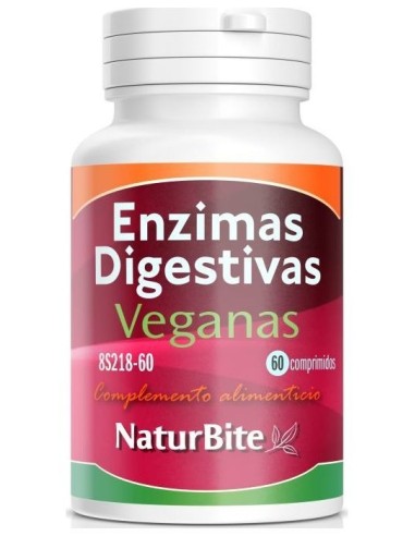 Naturbite Enzimas Digestivas 60Comp