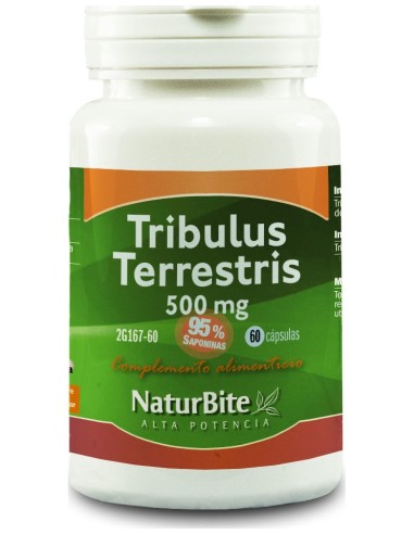 Naturbite Tribulus Terrestris 1500Mg 60Caps