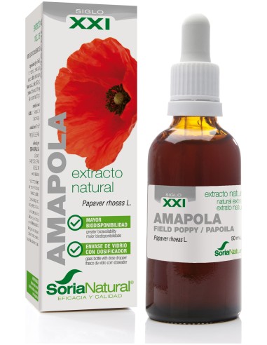 Extracto Amapola 50Ml Xxi Soria Natural