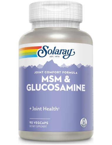 Solaray Msm Glucosamina 60 Cap