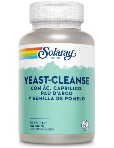 Solaray Yeast Cleanse 90Cáps