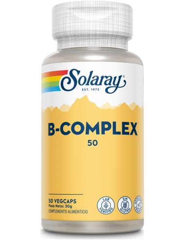 Solaray B Complex 50 50Cáps