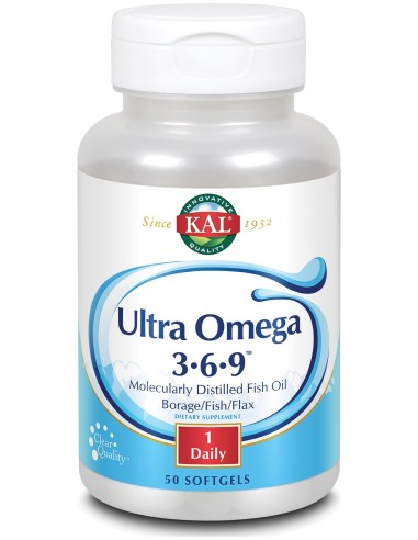 Kal Ultra Omega 3-6-9 50 Perlas