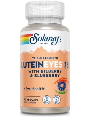 Solaray Lutein Eyes™ 18Mg 30Cáps Vegetales