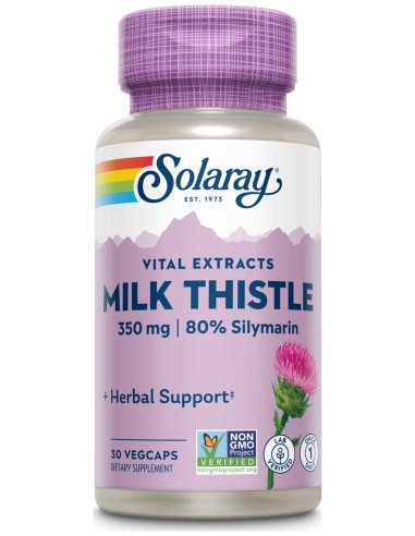 Solaray Milk Thistle Cardo Mariano 30 Cáps