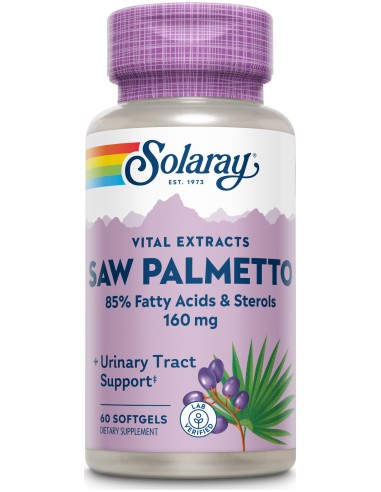 Solaray Saw Palmetto 60 Perlas