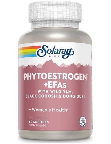 Solaray Phyto Estrogen + Efas 60Comp