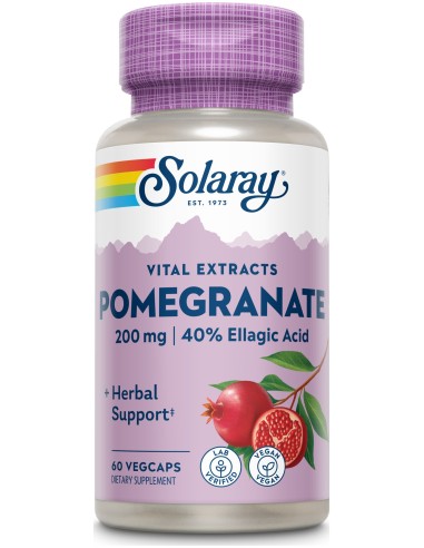 Solaray® Pomegranate 200Mg 60Cáps