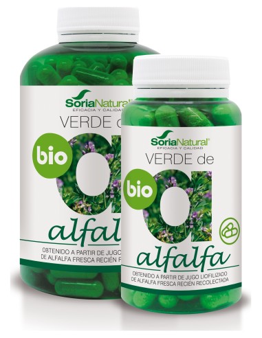 Verde Alfalfa Bio 80 Caps Soria Natural