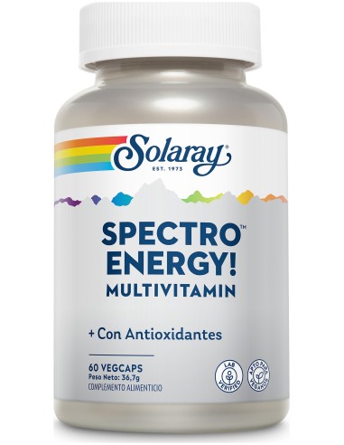 Solaray Spectro Energy Multivitamin 60 Capsules