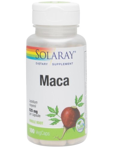 Solaray Maca 525Mg 100Cáps