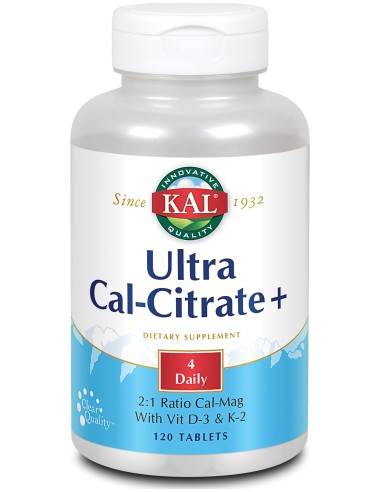 Kal Ultra Cal-Citrate 120Comp