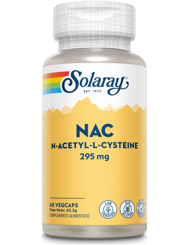 Solaray Nac 295Mg 60Caps