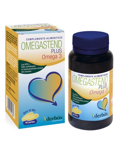 Omegastend Plus 60 Perlas Omega 3