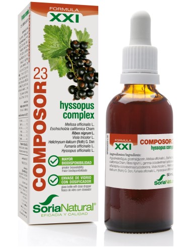 Soria Natural Composor 23 Hyssopus Complex Xxi 50Ml