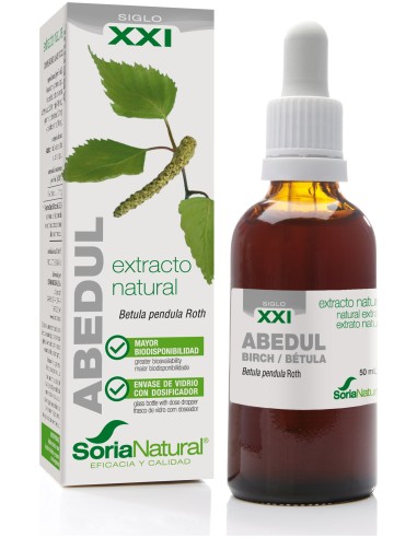 Extracto Abedul Xxi 50 Ml Soria Natural