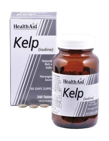 Healthaid Kelp Noruego (Iodine) 240Comp