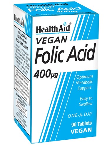 Acido Folico Vegan 400 Mcg 90 Comp