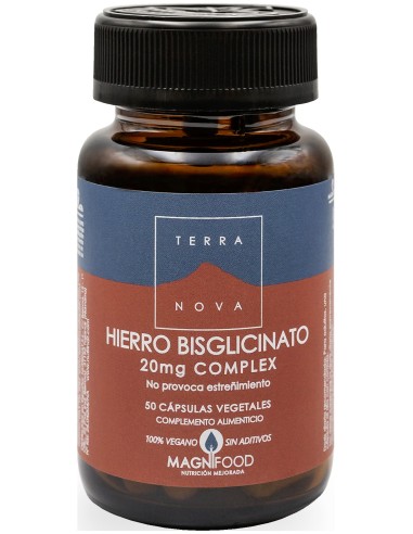 Hierro Bisglicinato 20 Mg Complex 50 Vcaps