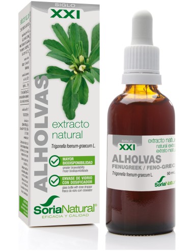 Soria Complemento Extracto Alholvas Xxi 50Ml