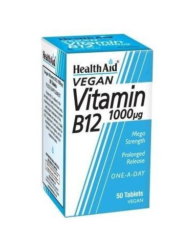 Healthaid Vitamina B12 1 000 Ui 50 Comprimidos