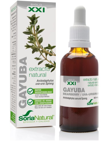 Extracto Gayuba Xxi 50 Ml Soria Natural