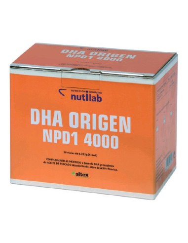 Nutilab Dha Origen Npd 4000 30 Ampollas