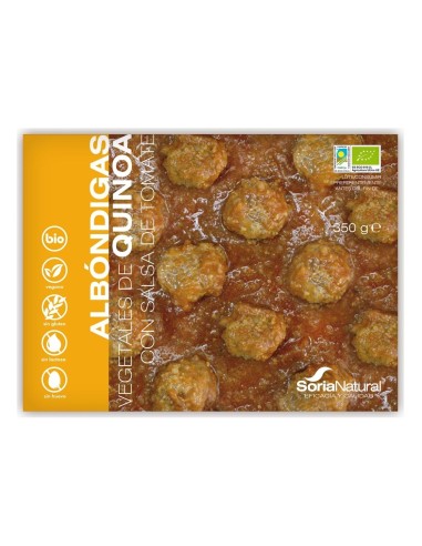 Soria Natural Albondigas De Quinoa Bio 350G