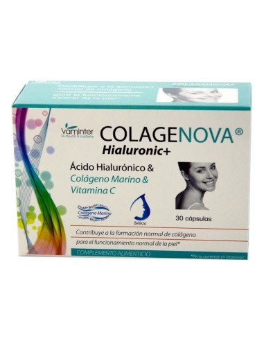 Vaminter Colagenova Hialuronic+ 30Cáps