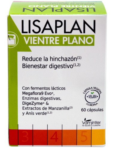 Lisaplan 60 Cap Nueva Formula 2019 Con Probioticos