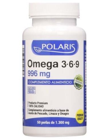 Polaris Omega 3 6 9 996Mg 50 Perlas