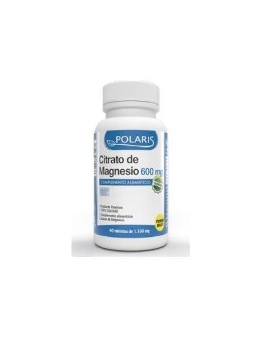 Polaris Citrato Magnesio 600Mg 60Tabs