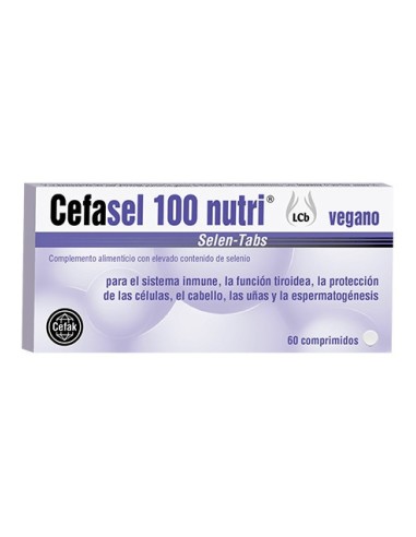 Cefak 100 Nutri Selenio 60 Comp.