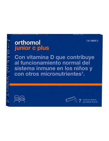 Orthomol Junior C Plus 7 Sobres Granulado