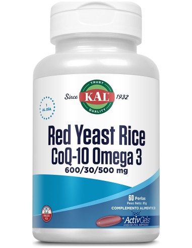 Red Rice Q10 Omega 3 60 Perlas