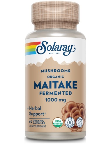 Solaray Maitake Fermentado 60Caps