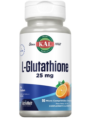 L-Glutation  25 Mg  90 Comp Sublinguales Naranja