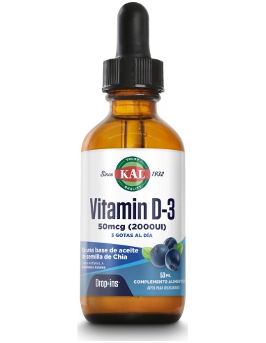 Kal Vitamina D3 2000Iu Gotas 53Ml