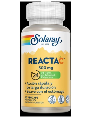 Solaray Reacta C 500Mg 60Caps